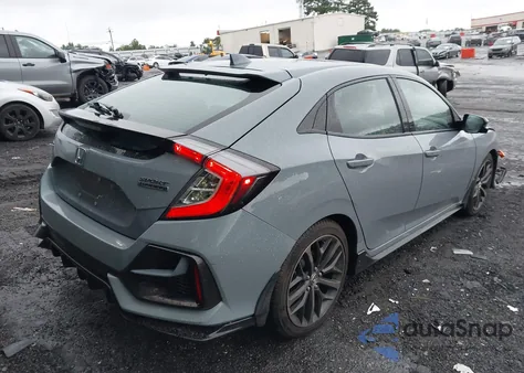 2021 Honda Civic Sport Touring из США, поврежденный, VIN SHHFK7H90MU209177